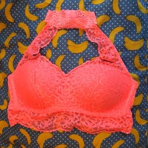 Victoria’sSecret PINK Choker PushUp Bralette Large